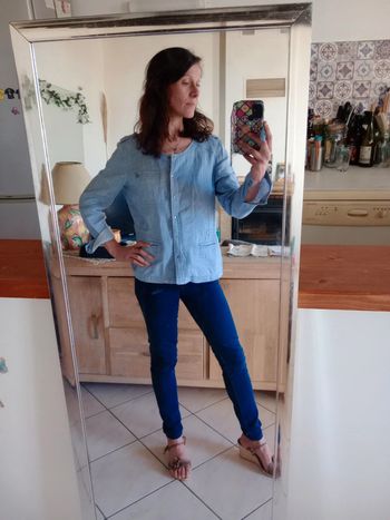 Chemise veste femme 40 type Jean c77