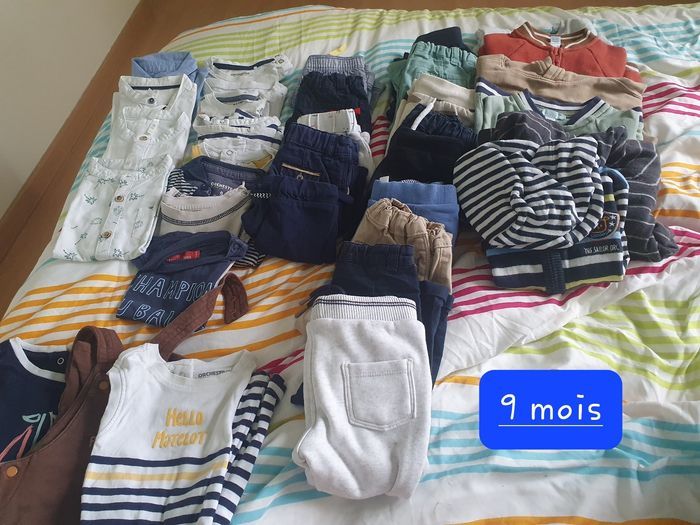 Gros lot 9-12mois garçon