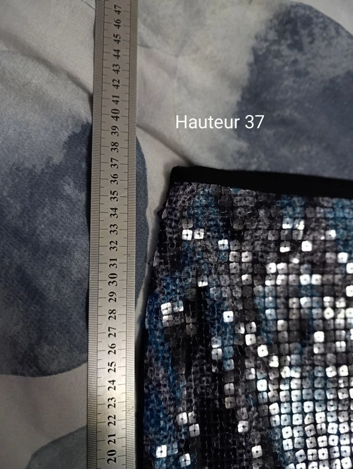 Mini Jupe à sequins Taille M - photo numéro 3