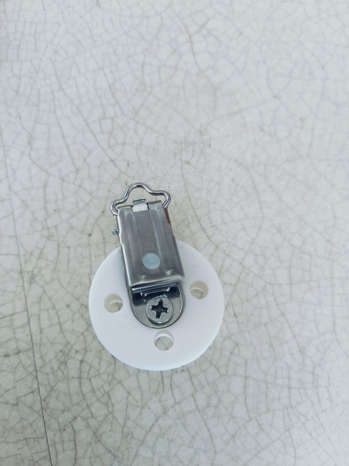 Lot de clips en silicone blanc - photo numéro 3