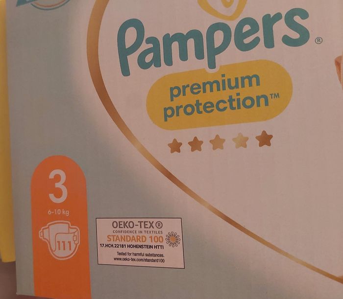 Lot 2 couches pampers premium protection taille 3 - photo numéro 2