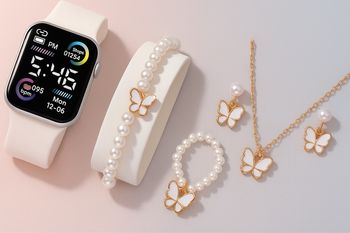 Coffret montre et bijoux femme 