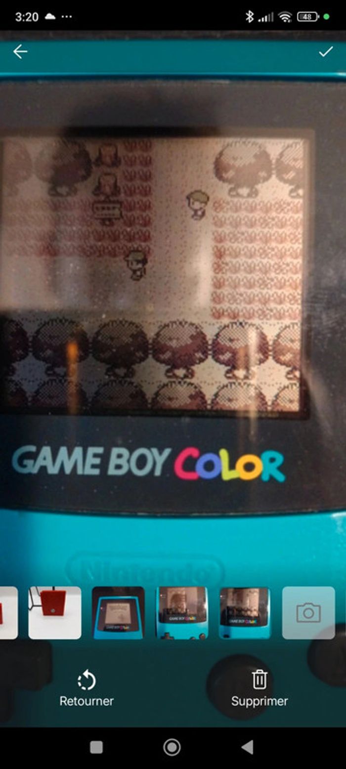 Game boy color Bleu turquoise En loose comme neuf - photo numéro 10