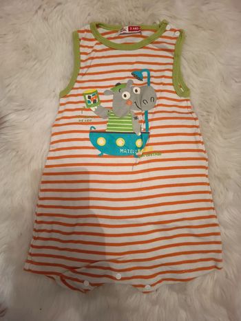 Combi short 3 ans