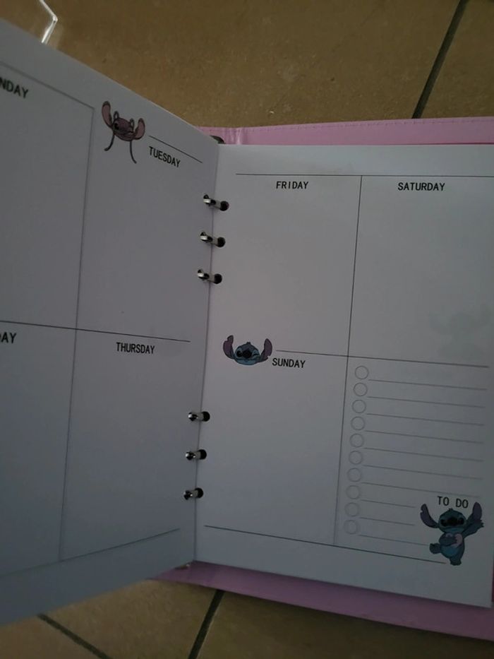 Agenda stitch - photo numéro 3