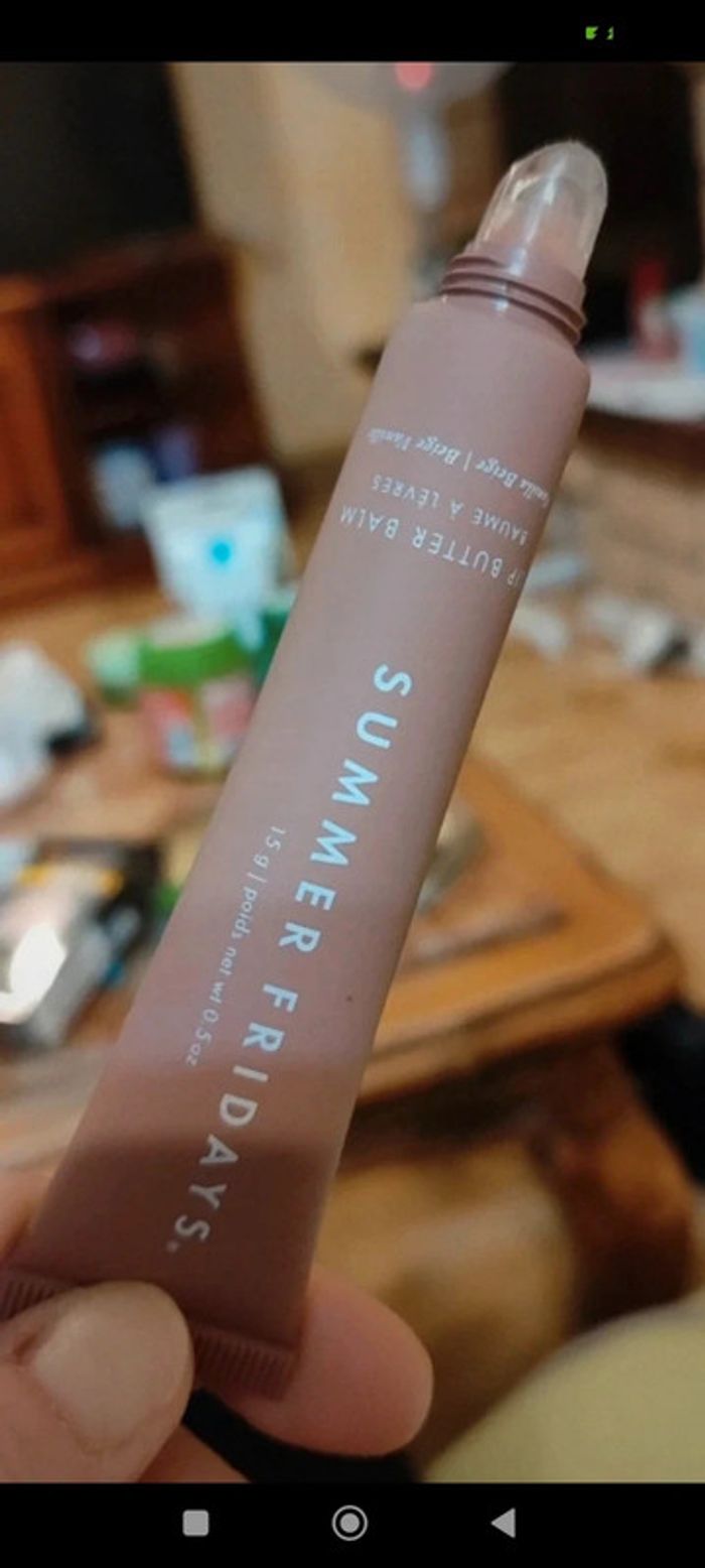 Summer Fridays Lip Butter Balm 
Teinte Vanilla Beige - photo numéro 3