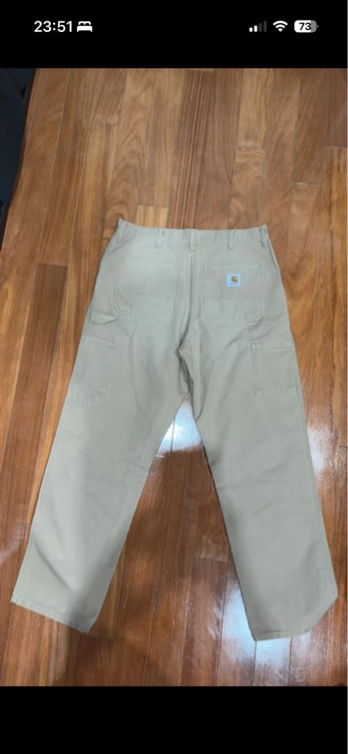 Jean carhartt style baggy double knee pant - photo numéro 2