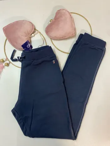 Jogging fille - neuf - bleu marine - Okaïdi - Taille 12 ans