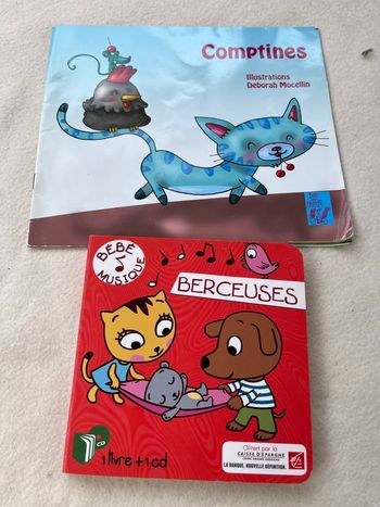 2 livres de berceuses