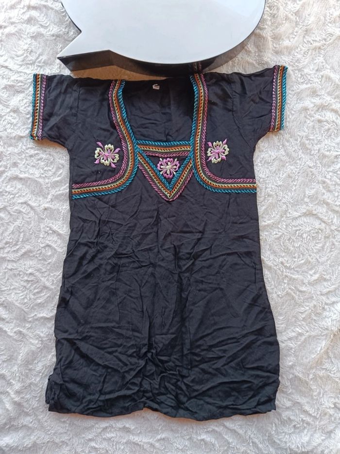 Robe manches courtes orientale ou déguisement Fille 2 ans - photo numéro 3