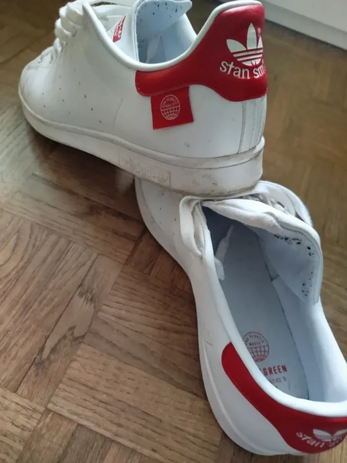 Basket homme Stan Smith rouge - photo numéro 8