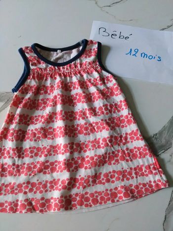 Petite robe été bébé fille name it 12 mois