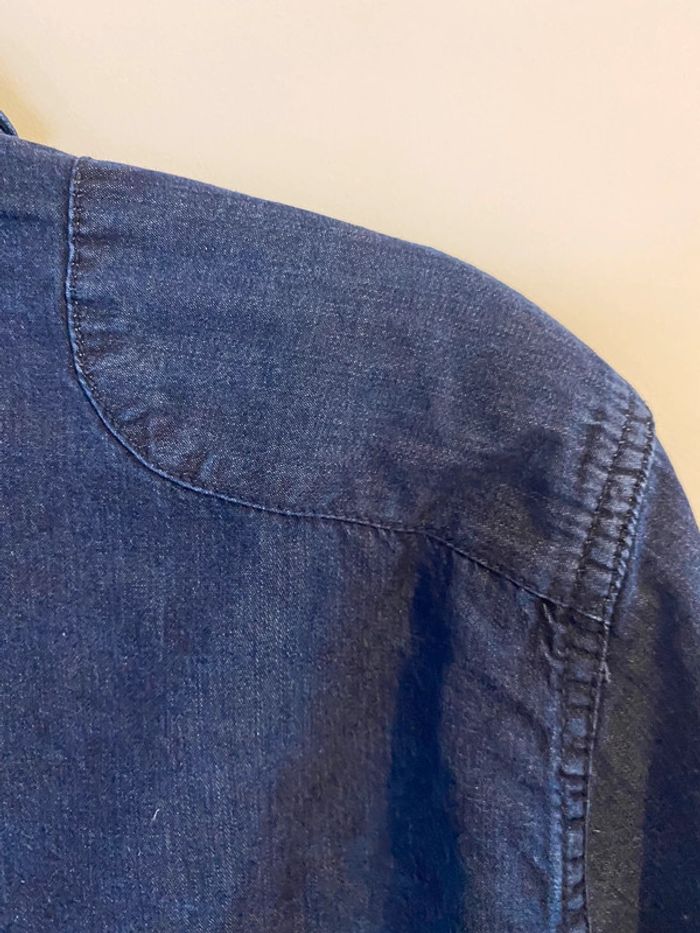 Chemise effet jean - photo numéro 5