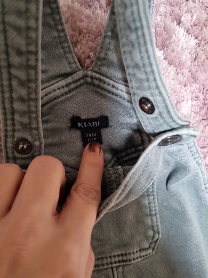 Salopette jean - photo numéro 2