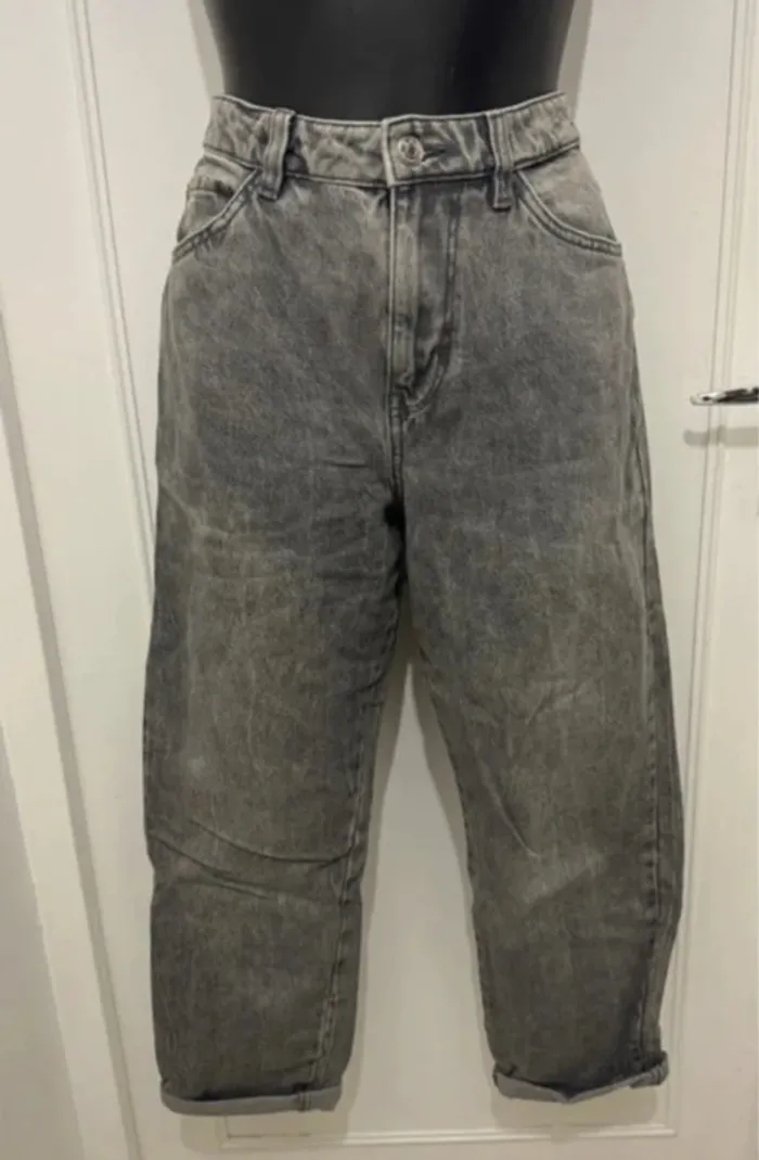 Jean mom noir Jennyfer 38