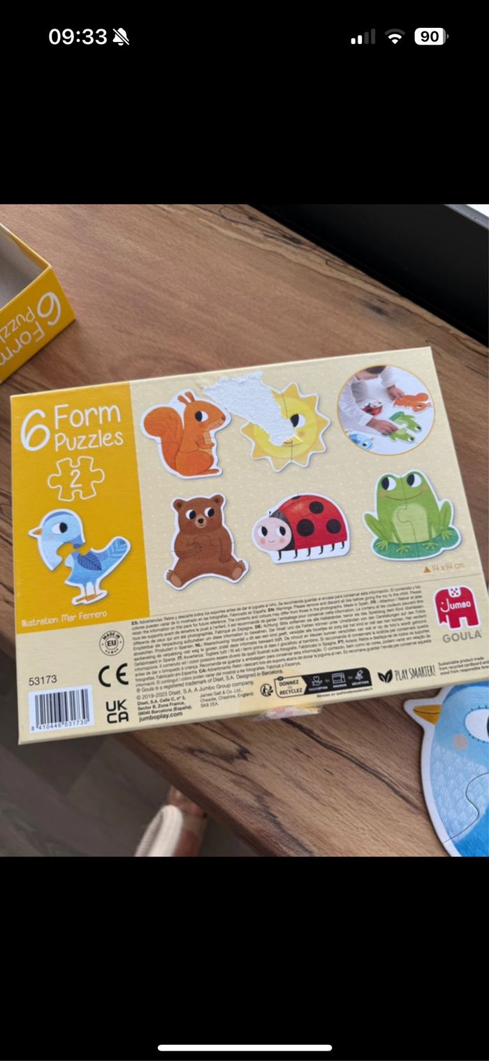 Puzzle 6 pièces animaux 🧩 - photo numéro 3