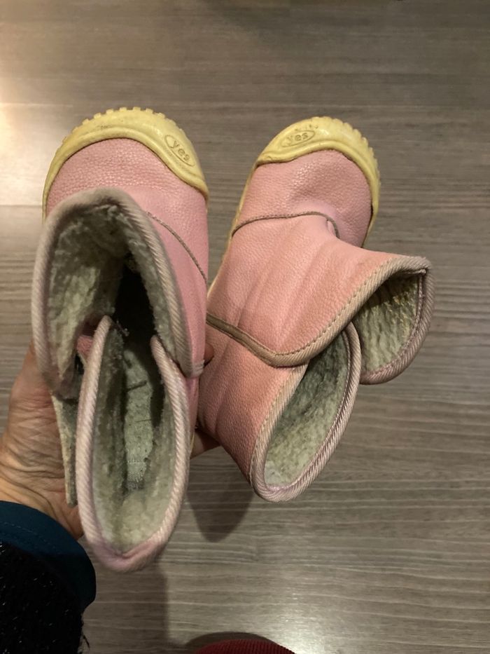 Bottines a scratchs fourrées - photo numéro 4