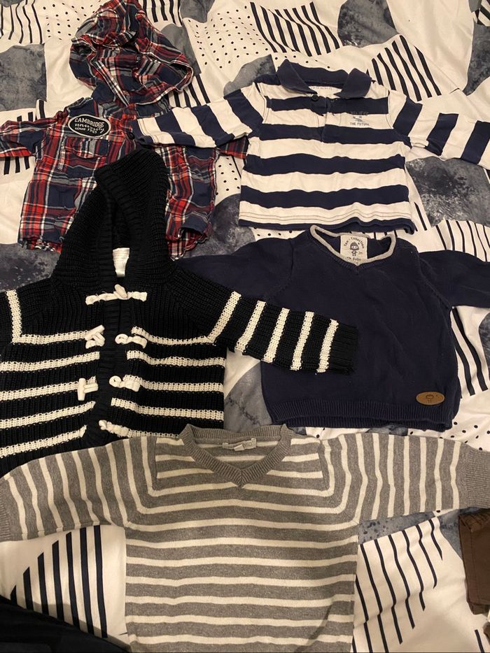 Lot bébé garçon 3 mois – Printemps/Été – 24 pièces