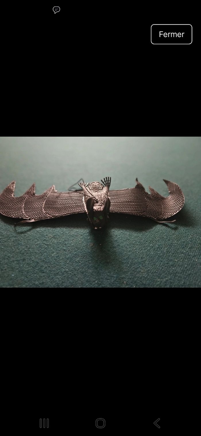 Chauve souris à suspendre ou ventouser halloween