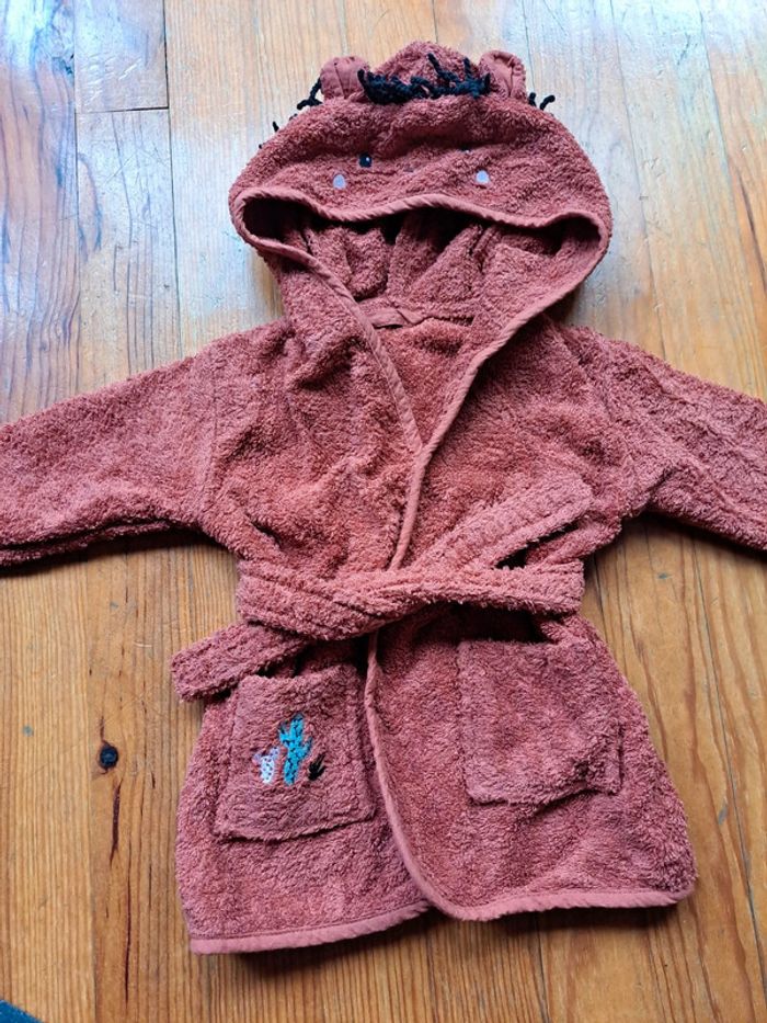 Peignoir animal de bain