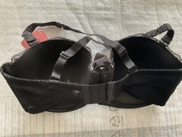 Soutien-gorge noir et rose Affinitas neuf - photo numéro 7