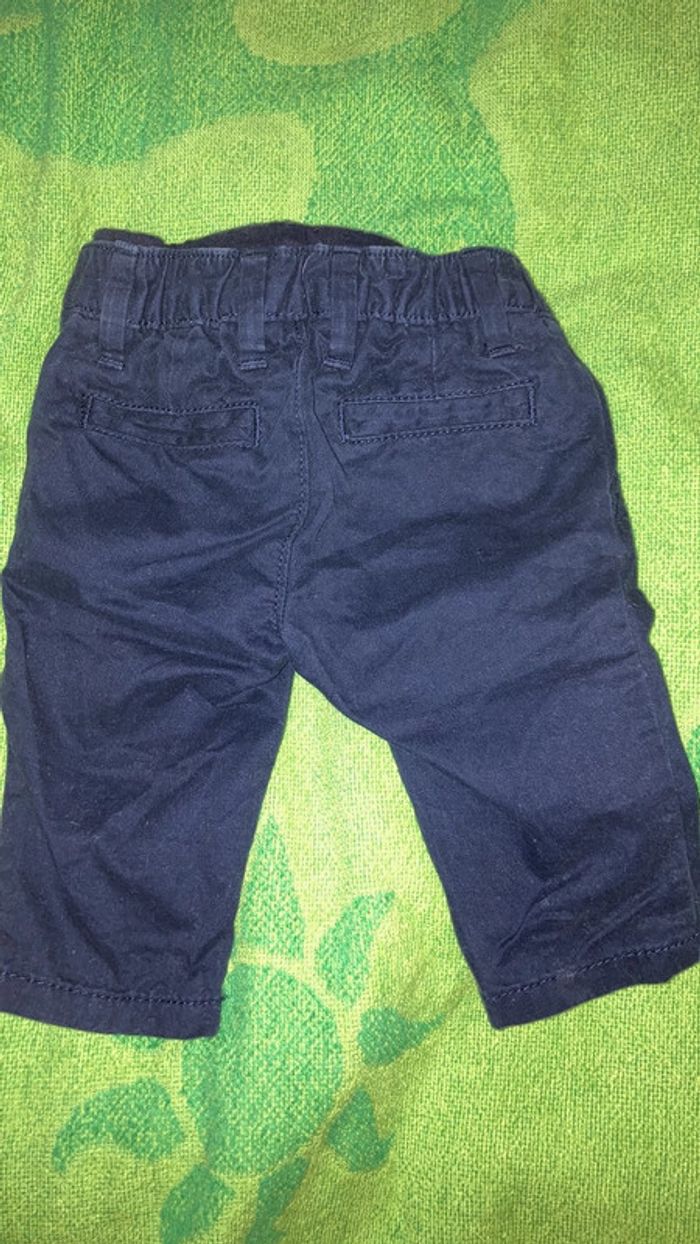Pantalon bleu marine costume gap naissance / 3 mois - photo numéro 3