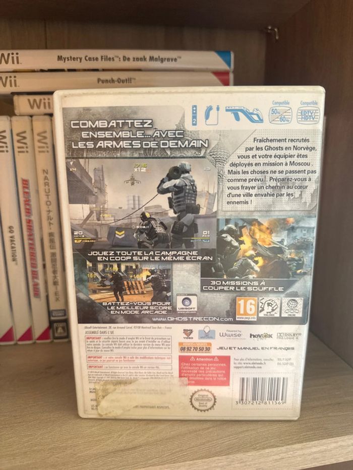 Tom clancy’s ghost recon jeu Wii guerre - photo numéro 3