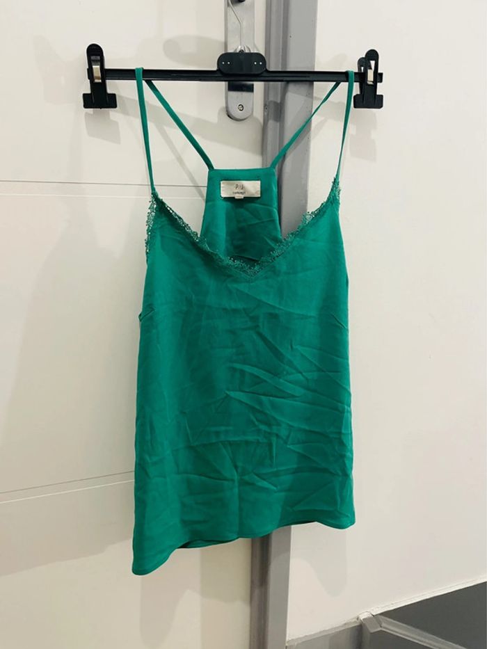 Débardeur femme vert taille 38 - photo numéro 2
