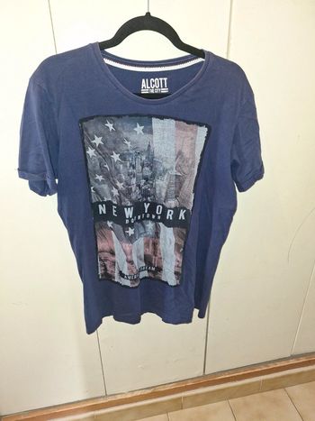 T-shirt bleu alcott the city XL
