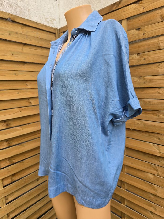 Chemise blouse 🍒Laure + Max🍒taille du 34 au 42 - photo numéro 2