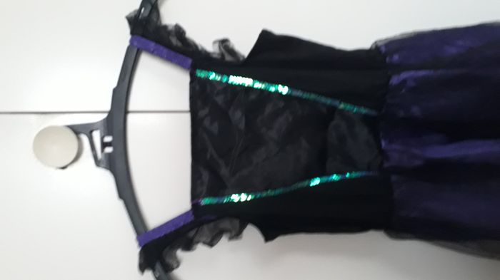 Déguisement robe bleu marine 6 - 8 ans - photo numéro 3