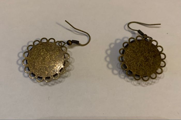 Boucles d’oreilles fleurs - photo numéro 2