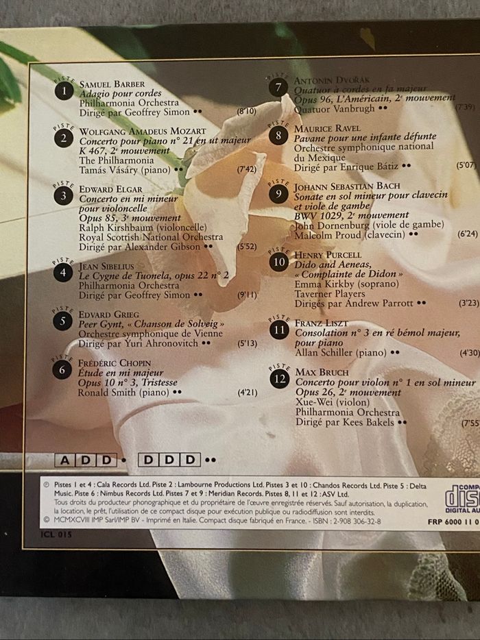 Cd musique classique - photo numéro 4