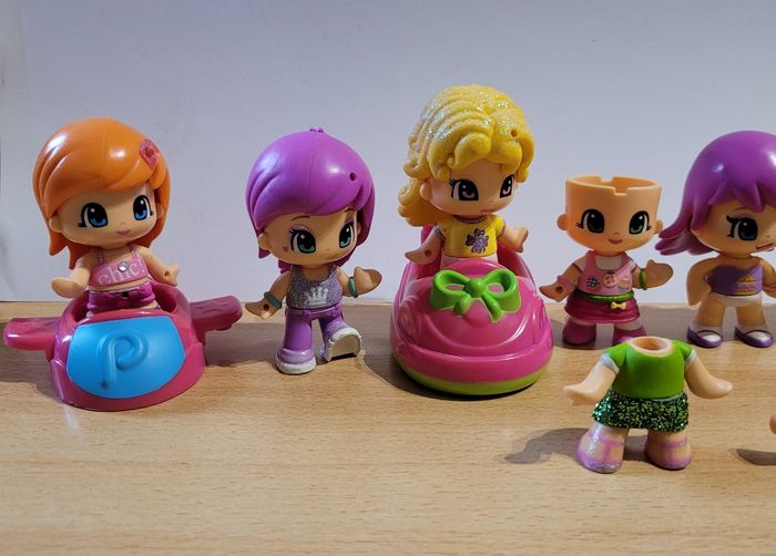 Lot de poupées pinypo famosa - photo numéro 2