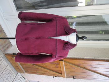 Manteau fuchsia