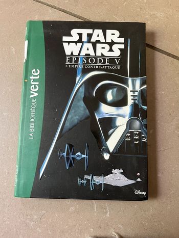 Livre star wars bibliothèque verte