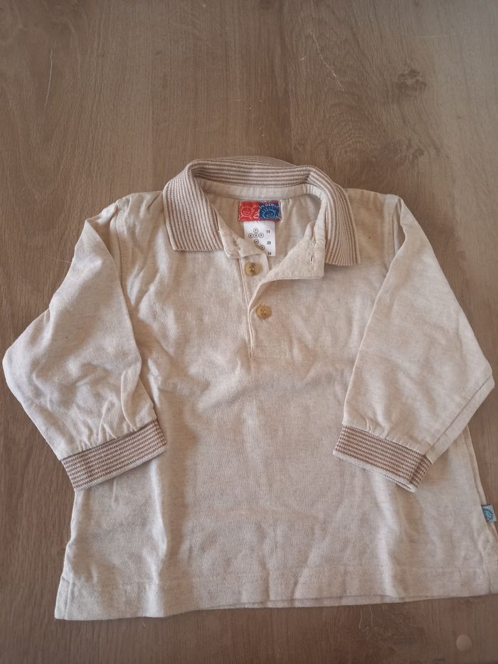 Polo ML garçon 74cm