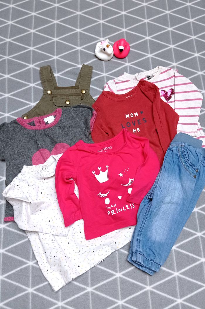 🦄Lot 7 pièces bébé fille 6 mois