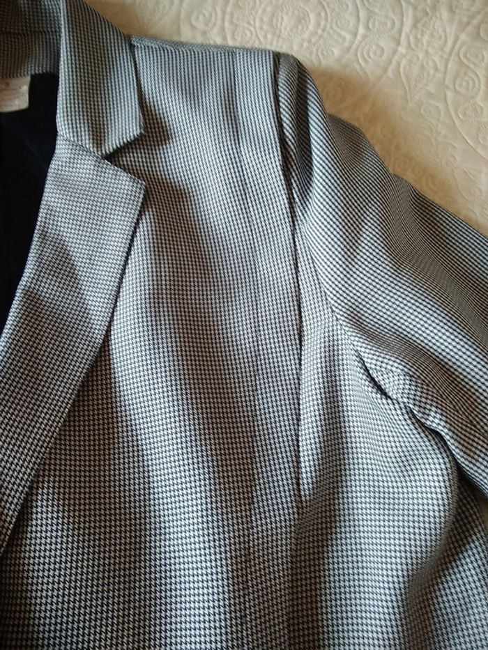 Veste oversize vichy - photo numéro 4