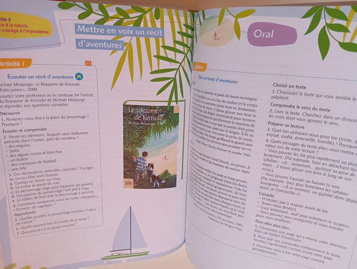 Manuel Français 6è : Passeur de textes (2016) - photo numéro 5