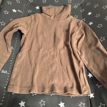 Tee shirt manches longues col roulé 4 ans orchestra