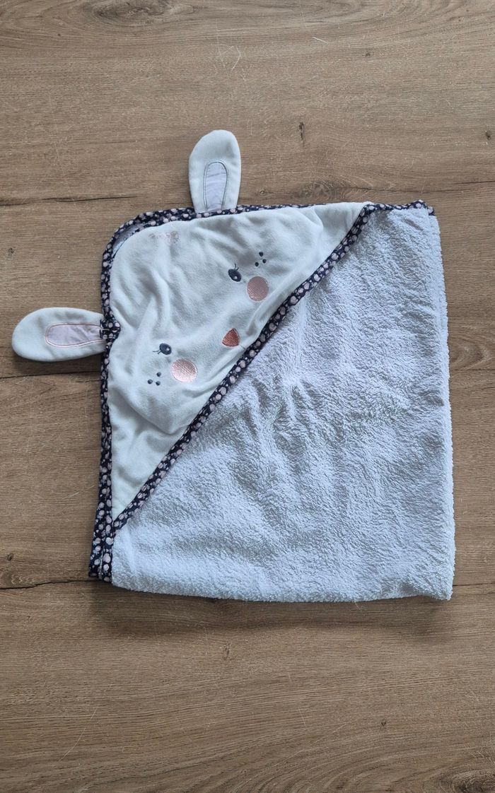 Cape de bain et gant de toilette Sauthon - photo numéro 2