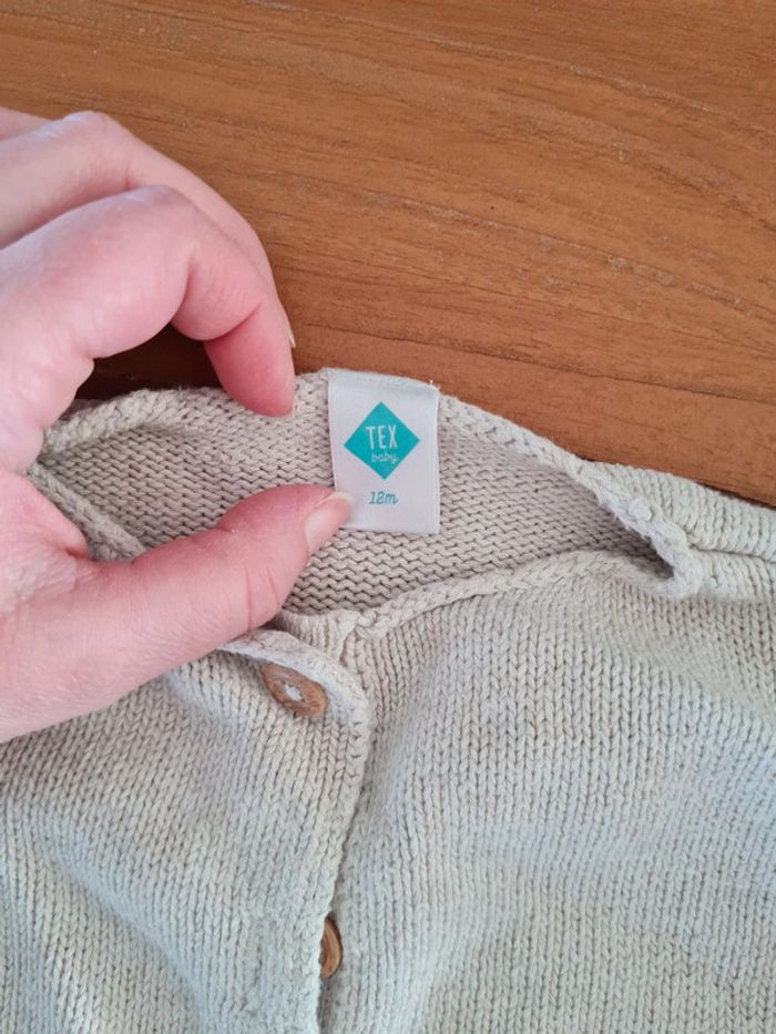 Gilet tex 12 mois - photo numéro 2