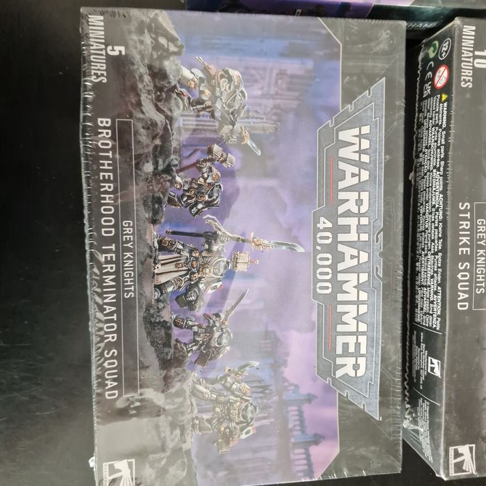 ⚔️ Lot Warhammer 40K – Grey Knights – Strike Squad + Nemesis Dreadknight + Brotherhood Terminator Squad – NEUF sous plastique ⚔️ - photo numéro 4