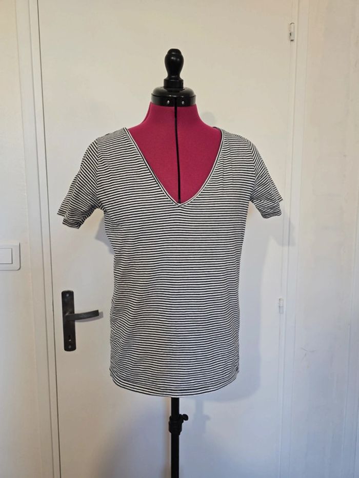 T-shirt rayé marinière Stradivarius xs