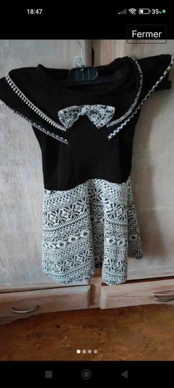 Très belle robe imprimée