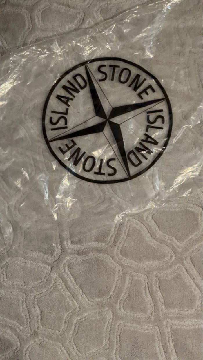 Hoodie, Zip, Gilet Stone Island Gris clair - photo numéro 3