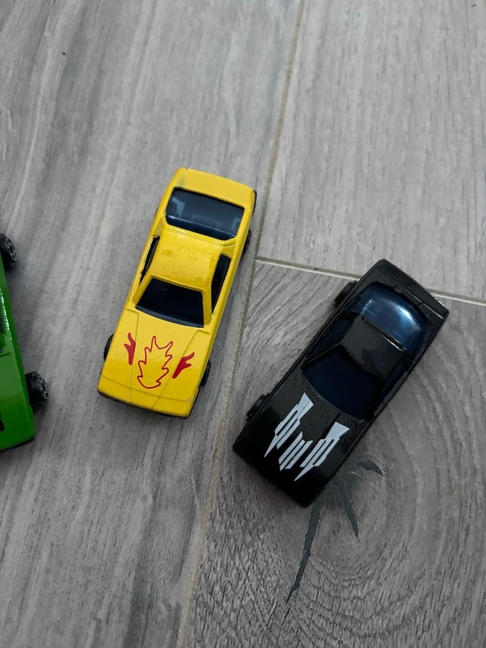 lot de 4 petites voitures en métal et plastique gifi - photo numéro 3