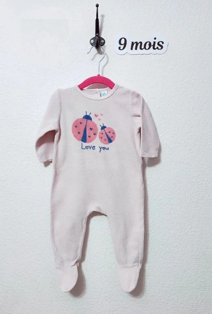 Pyjama bébé fille taille 9 mois