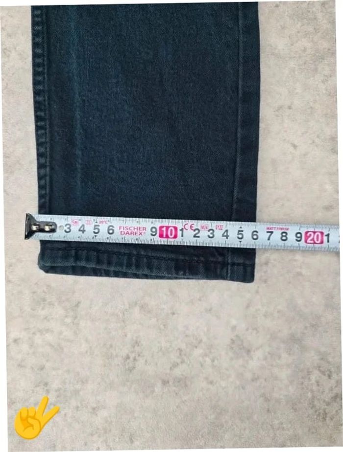 Jeans Levi's Skinny taper W38 FR48 L30 coupe skinny bleu Homme Men pan357b - photo numéro 6